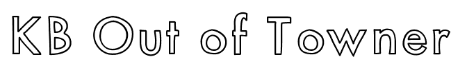 KB Out of Towner font